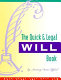 The quick & legal will book /