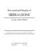 The land and people of Sierra Leone.