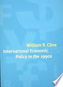 International economic policy in the 1990s /