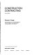 Construction contracting /