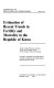 Estimation of recent trends in fertility and mortality in the Republic of Korea /