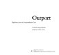 Outport : reflections from the Newfoundland coast /