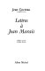 Lettres à Jean Marais /
