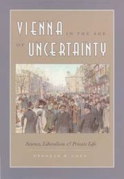 Vienna in the age of uncertainty : science, liberalism, and private life /