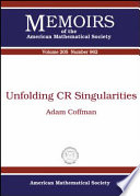 Unfolding CR singularities /