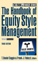 Handbook of equity style management /