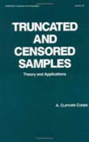 Truncated and censored samples : theory and applications /