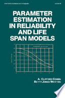 Parameter estimation in reliability and life span models /