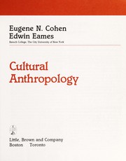 Cultural anthropology /