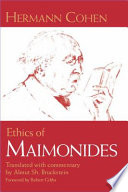 Ethics of Maimonides /