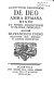 Institutiones philosophicae de Deo, anima humana, mundo et primis cognitionis humanae principiis /