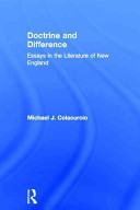 Doctrine and difference : essays in the literature of New England /