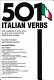 501 Italian verbs : fully conjugated in all the tenses in a new easy-to-learn format alphabetically arranged /