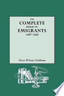The complete book of emigrants /