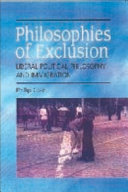 Philosophies of exclusion : liberal political theory and immigration /