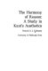 The harmony of reason : a study in Kant's aesthetics /