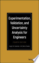 Experimentation, validation, and uncertainty analysis for engineers /