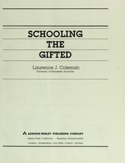 Schooling the gifted /