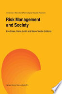 Risk Management and Society /