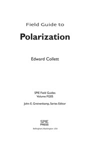 Field guide to polarization /