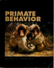 Introduction to primate behavior /