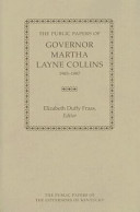 The public papers of governor Martha Layne Collins, 1983-1987 /