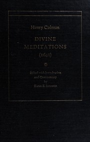 Divine meditations : 1640 /