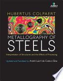 Metallography of Steels.