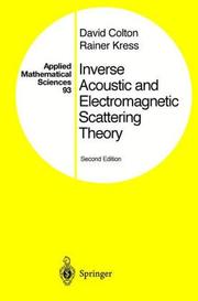 Inverse acoustic and electromagnetic scattering theory /