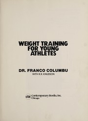 Weight training for young athletes /