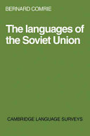 The languages of the Soviet Union /