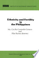 Ethnicity and fertility in the Philippines /