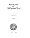 Bibliography of old Catalan texts /