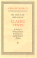 The status and appraisal of classic texts : an essay on political theory, its inheritance, and the history of ideas /