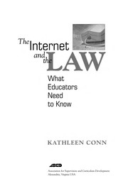 The Internet and the law : what educators need to know /