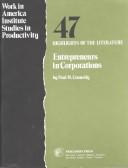 Entrepreneurs in corporations /