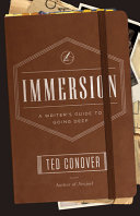 Immersion : a writer's guide to going deep /