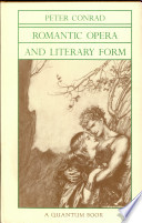 Romantic opera and literary form /