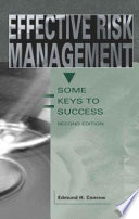 Effective risk management : some keys to success /