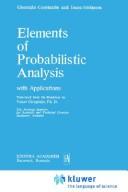 Elements of probabilistic analysis with applications /