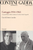 Carteggio, 1934-1963 /