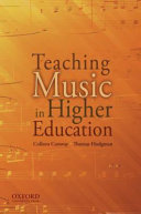 Teaching music in higher education /