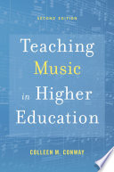 Teaching music in higher education /