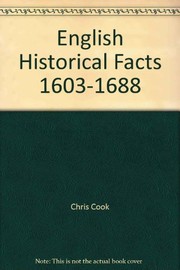 English historical facts, 1603-1688 /