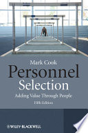 Personnel selection : adding value through people /