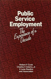 Public service employment : the experience of a decade /