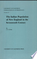 The Indian population of New England in the seventeenth century /