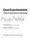 Quasi-experimentation : design & analysis issues for field settings /