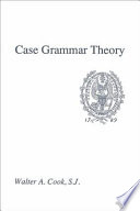 Case grammar theory /