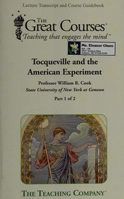 Tocqueville and the American experiment /